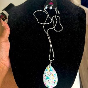 Long Necklace lead and nickel free set 2 available